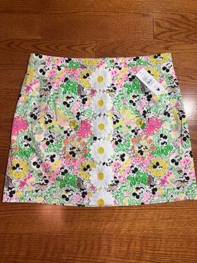 Lilly Pulitzer sz 16 throwback Disney Fairbanks Mini Skort NWT